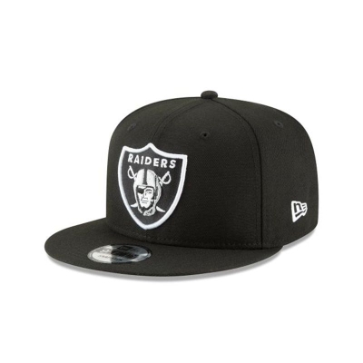 Las Vegas Raiders Gorra | New Era NFL 9fifty Snapback Cap Mexico - Negros